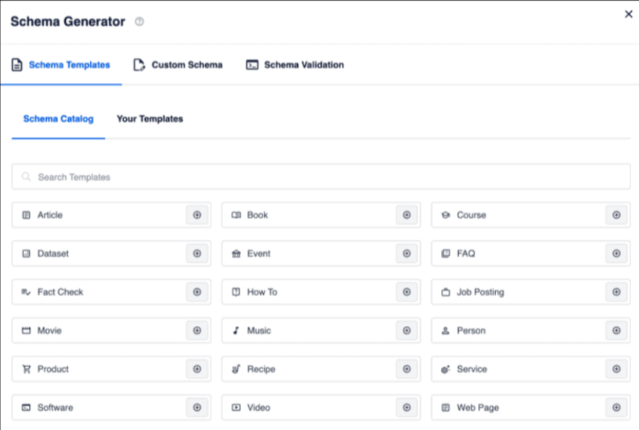 AIOSEO Schema Generator