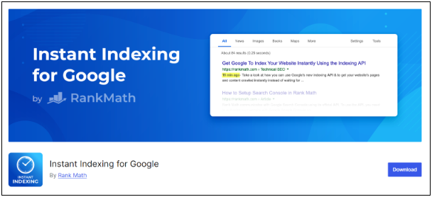 Instant Indexing for Google Download page 