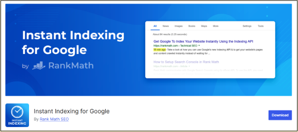 Instant Indexing for Google WordPress Plugin 