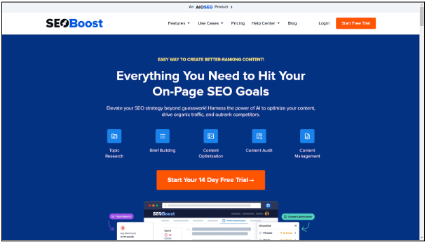 SEOBoost SEO writing assistant