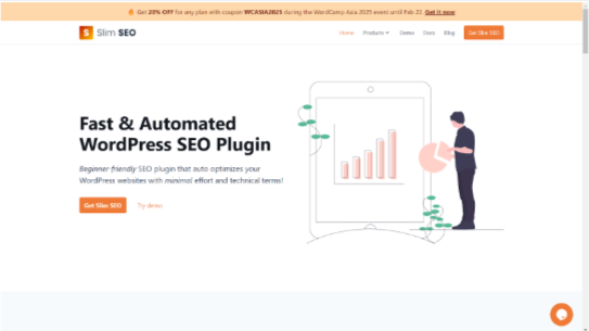 Slim SEO home page