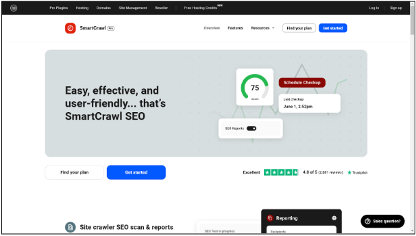 SmartCrawl WordPress SEO plugin