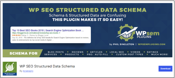 WP SEO Structured Data Schema Plugin download page