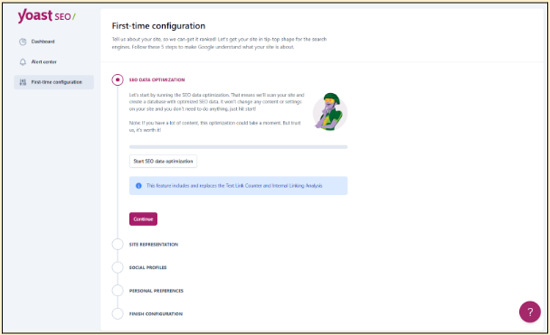 Yoast SEO Setup Process