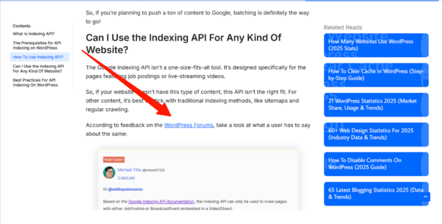Add Internal Links to Your Content