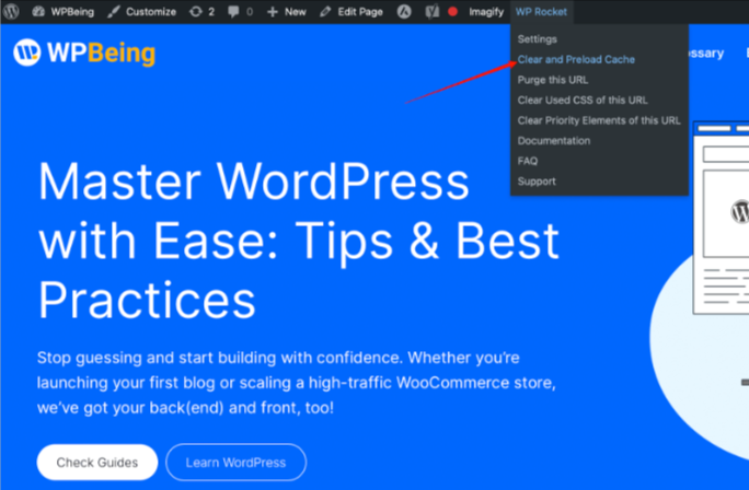 Through the WordPress Homepage