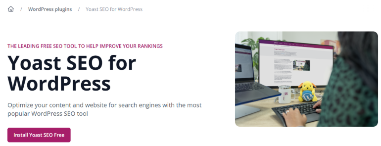 Yoast SEO install page